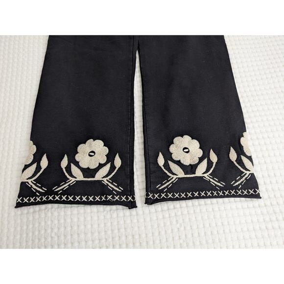 lucky brand knitwear vintage y2k embroidered cropped sweatpants - Picture 13 of 16